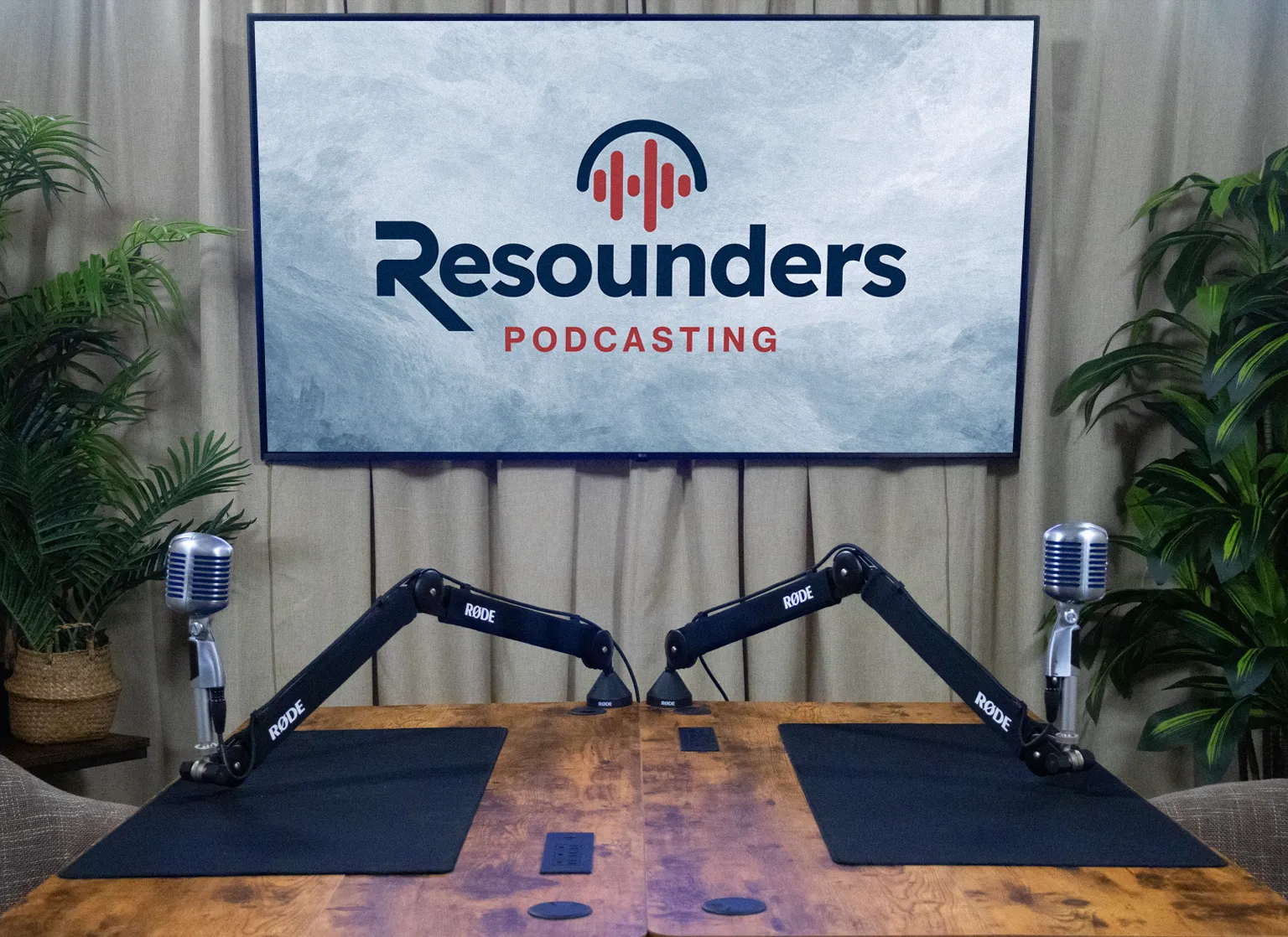 Resounders Studio Set Two Backdrop